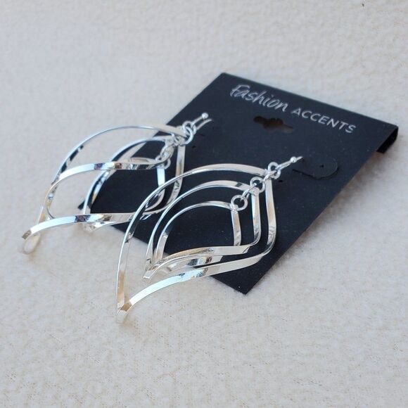 Fashion Accents earrings 2 pairs - Picture 10 of 13